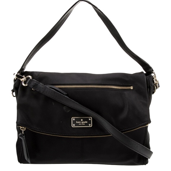 Kate Spade Lyndon Black Shoulder Bag - Picture 1 of 9